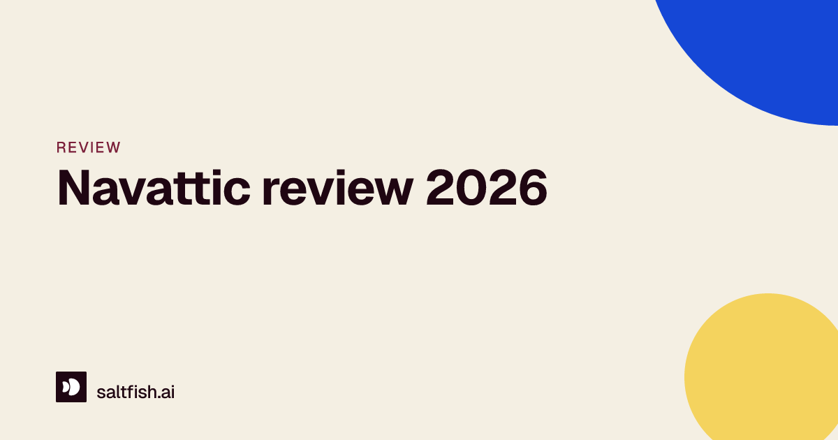 Navattic review 2026: features, pricing, and honest take · Saltfish ...
